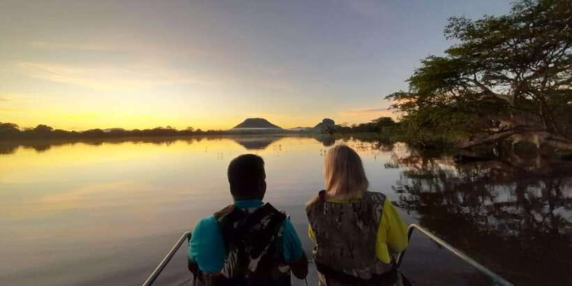 A Hidden Gem in Sigiriya: Magical Boat Journey. - Sunrise or Sunset With Tea and Snacks on Board