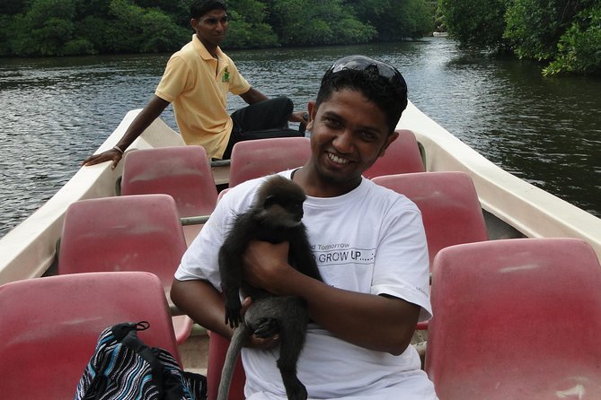 Bentota River Safari - Going toward the open ocean, safely and briefly