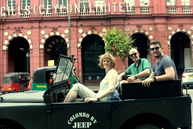 Colombo City Tour by War Jeep - A 1942 Open-Top Jeep That Turns Traffic Into a Viewing Platform
