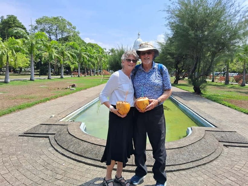 Colombo Heritage &Culture City Tour by Tuk Tuk ALL INCLUSIVE - Galle Face Green at sunset and the quick gem mine stop