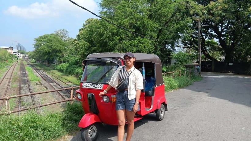 Colombo Private Guided City Tour by Tuk Tuk - All Inclusive - Independence Memorial Hall, Red Mosque, and Maritime Museum at human speed