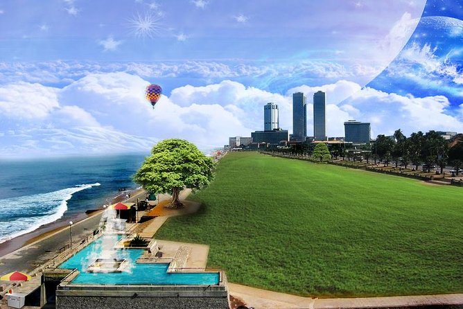 Colombo Sightseeing and Shopping Private Tour Including Lunch - Seema Malakaya on Beira Lake, a calm meditation break