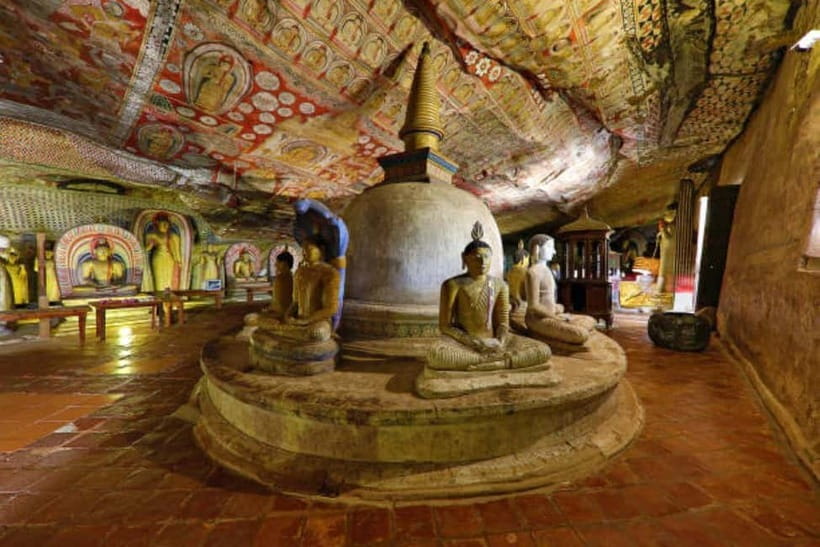 Colombo: Sigiriya, Dambulla Caves, & Wildlife Day Tour - Lion Rock Fortress: 1,300 steps, frescoes, and the rock’s hidden engineering
