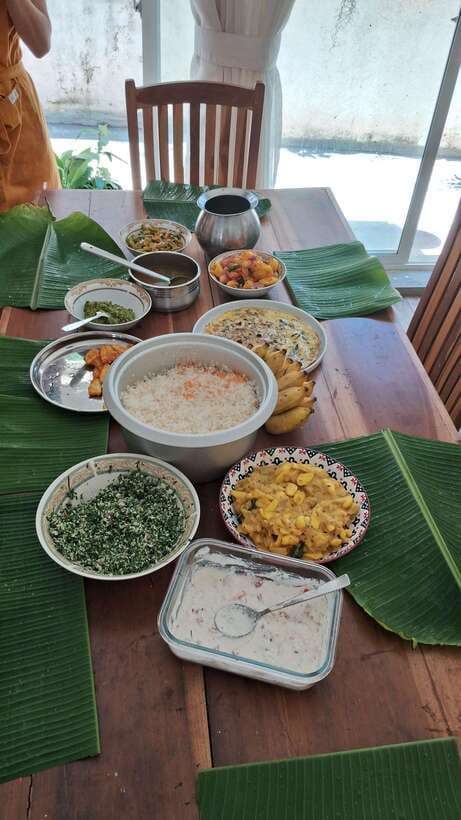 Cooking with Arun & Tamil Family - The 3-hour flow, from welcome drink to afternoon tea sweets