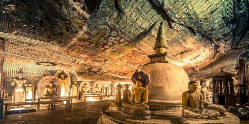 Dambulla: Cave Temple and Village All-Inclusive Tour - Dambulla Cave Temple: five caves and Buddha scale you can feel