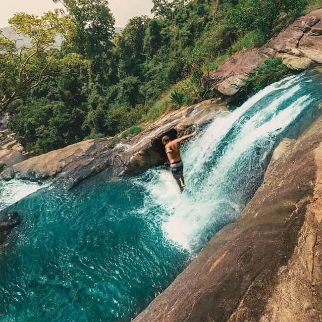 Ella: Ravana and Upper Diyaluma Falls Guided Tour - Price and value: $44 for transport, guidance, and swim time
