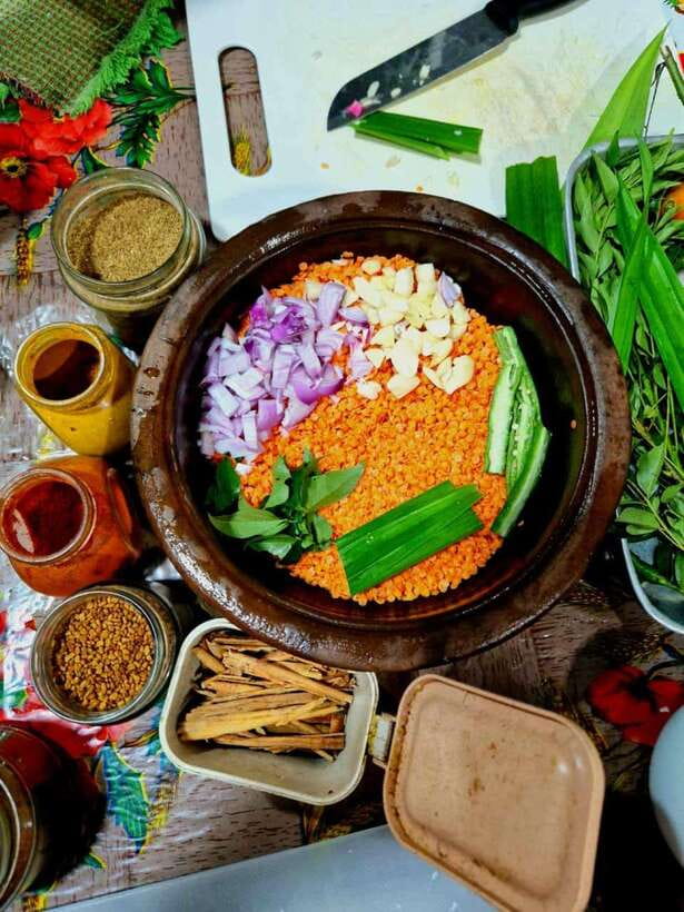 Ella: Sri Lankan Authentic Cooking expirience - Curries you actually learn: aubergine, dhal, pumpkin, and beans