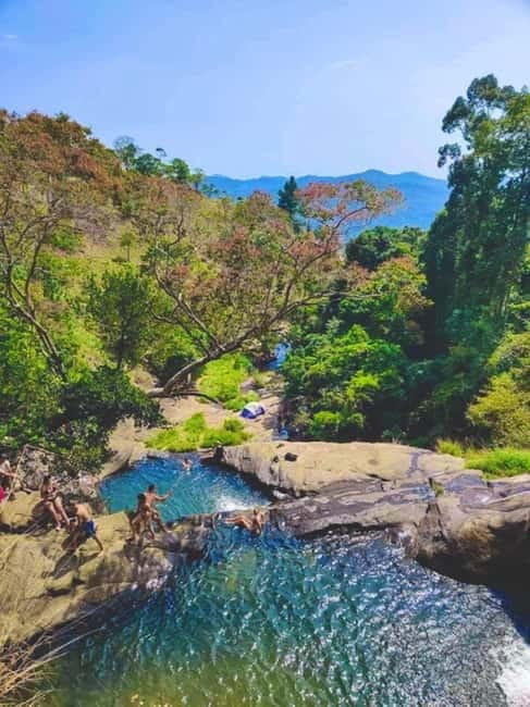 Ella: Tuk Tuk Tour to Diyaluma and Secret Waterfalls - Diyaluma Falls: the 220-meter main event