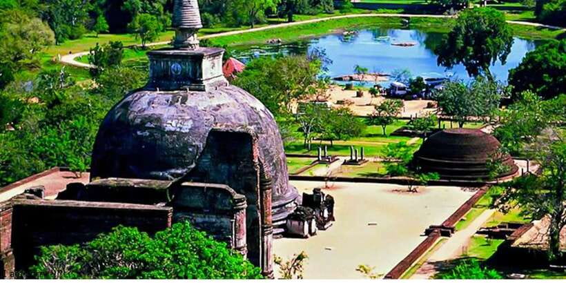 From Dambulla/ Sigiriya: Ancient City of Polonnaruwa by Bike - Royal Palace, where power shows in stone