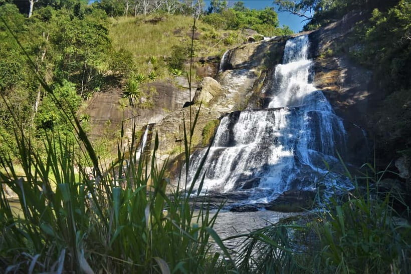 From Ella: Diyaluma Waterfall and Natural Pool Bath Tour - Pickup in Ella, Haputale, or Bandarawela Without the Stress