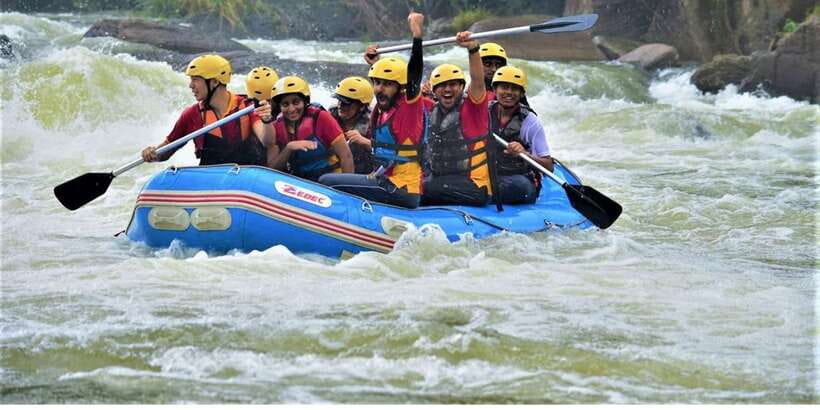 From Kandy: Kithulgala White Water Rafting Adventure - Boat cruise meets rafting: how the day flows in real time
