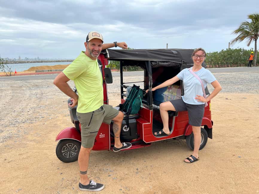From Negombo: Colombo City Tour by Tuk Tuk with Hotel Pickup - Galle Face Green, the easy ocean warm-up before you hit the crowds