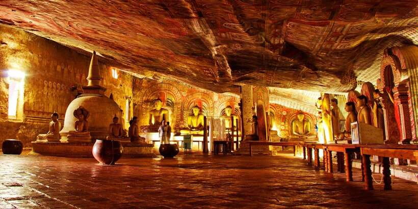 From Negombo: Sigiriya and Dambulla Day Trip and Safari - Sigiriya Lion Rock: the 1,200 to 1,250 steps climb that powers the whole day