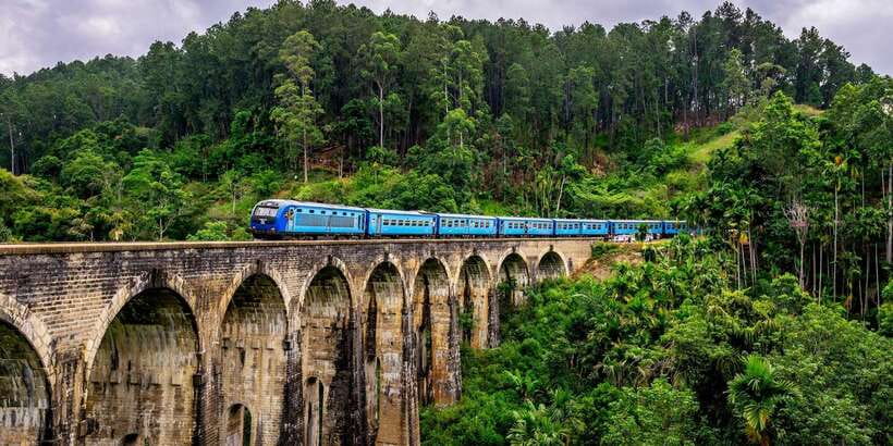 From Nuwara Eliya: Ella City Tour with Little Adam's Peak - Nine Arch Bridge stroll and Ravana Falls photos: the classic Ella route