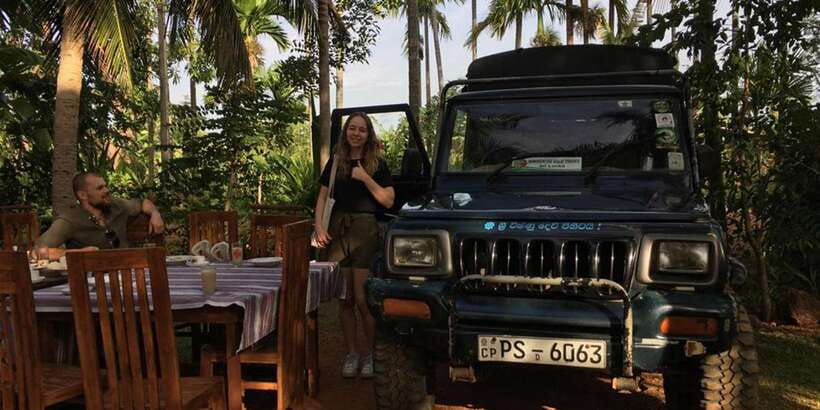 From Sigiriya: Polonnaruwa Ancient City & Minneriya Safari - From Sigiriya to Polonnaruwa to the jeep: how the day flows
