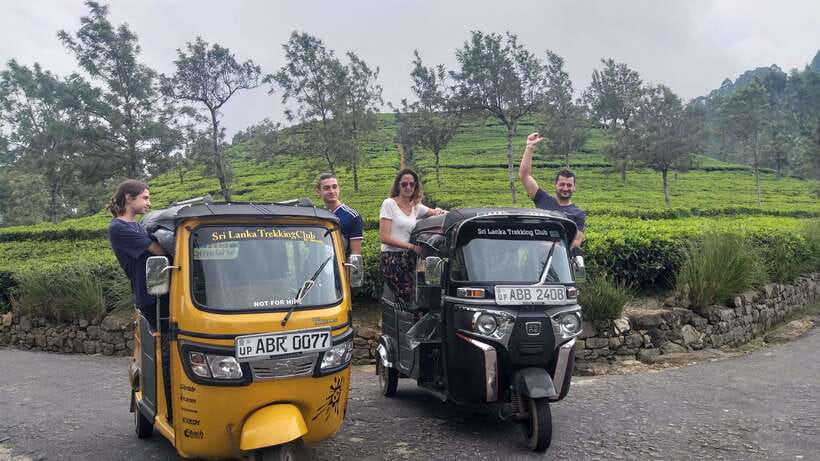 Haputale:Glorious Tuk Tuk Ride to Lipton'sSeat & Tea Factory - Lipton’s Seat and the Thomas Lipton Statue: The Photo Stop That Means Something