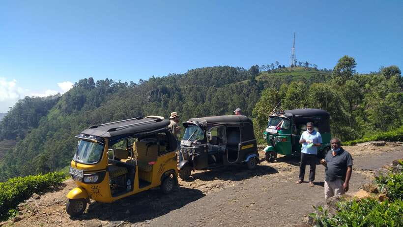 Haputale:Glorious Tuk Tuk Ride to Lipton'sSeat & Tea Factory - Tea Plucking and Picnic Time: Where the Day Feels Most Local