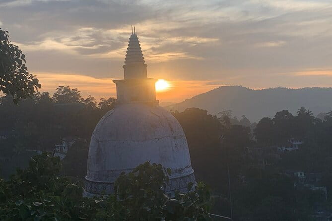 Kandy City Tour With Modern Tuk Tuk - Ascending to the Bahirawakanda White Buddha Statue for Big Kandy Views