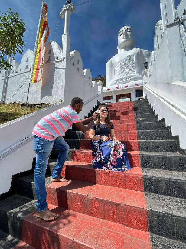 Kandy Private Guided City Tour by Tuk Tuk - The hilltop viewpoint stop, plus optional Bahirawakanda and Big Buddha