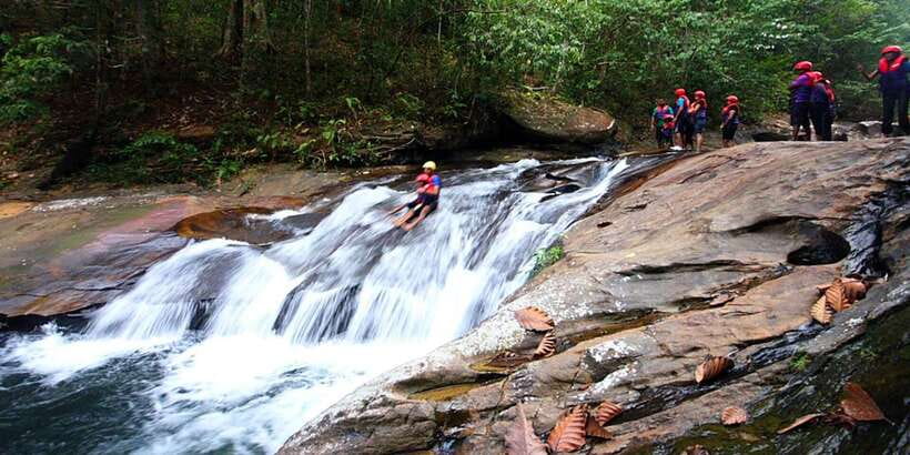 Kitulgala: Kataran Oya Canyoning Adventure - Waterfall Rappels and Natural Rock Slides: The Main Action