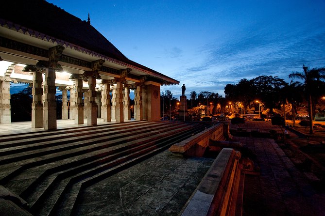 Luxury Night Cycle Tour of Colombo - Grand Oriental Hotel and the clock tower lighthouse area