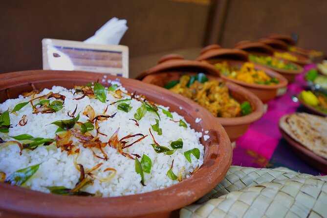 Organic Cooking Class Sigiriya TASTY TASKS - Eating the full meal you cooked, vegetarian and vegan-friendly
