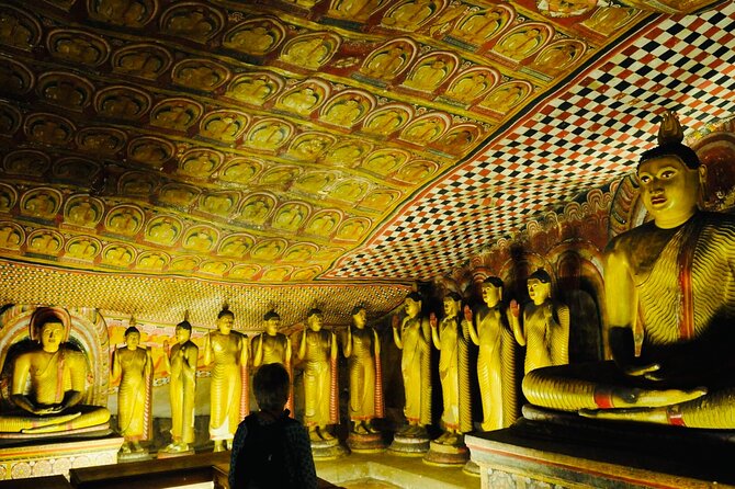 Private Day Trip To Minneriya Sigiriya and Dambulla From Kandy - Dambulla cave temple and the Golden Buddha Statue, UNESCO in one stop