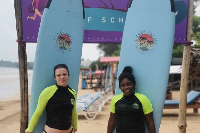 PRIVATE Surf lesson for Beginners Couple - Weligama: a practical place to learn surf