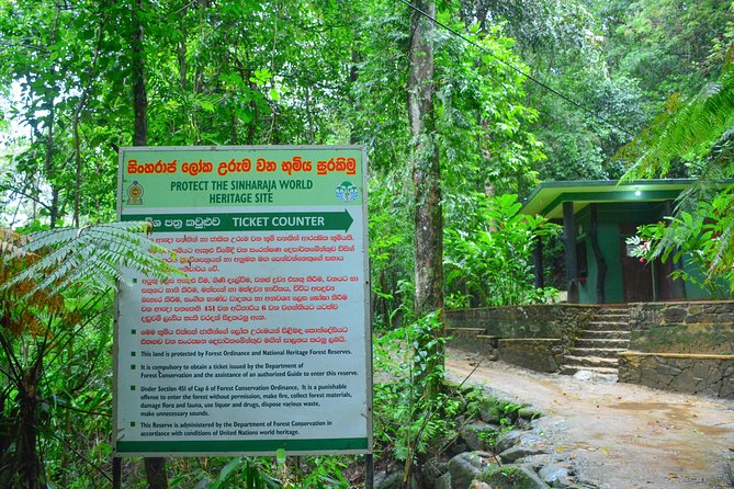 Sinharaja Short tour with 5 waterfalls tour or Adventure tour - Forest Conservation Center and the hanging bridge payoff