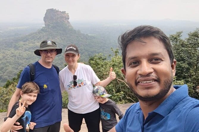Sri Lanka 4 Day Private Tour - Day 1 at a glance: Dambulla caves, Sigiriya village, and the fortress at night