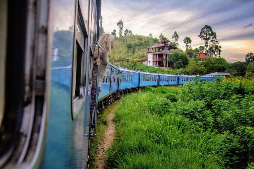Sri Lanka Private 3-nights Tour Transport, Guide, Hotels - Day 3, Kandy to Nuwara Eliya and Ella: tea gardens, Gregory Lake, and the hill-country blue train