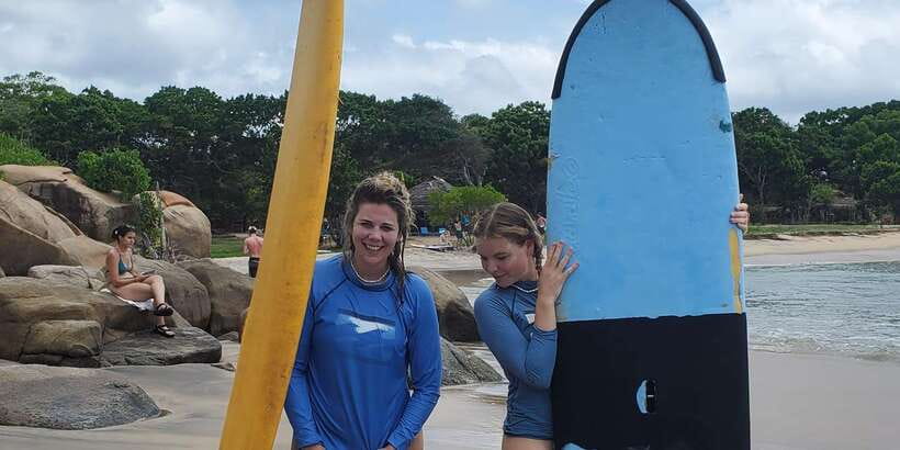 Surf & Stay – Private Surf Lesson Experience in Weligama - Private coaching that actually changes your body position