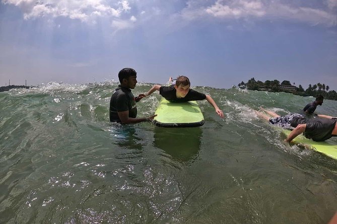 Surfing Lessons at Unawatuna - Getting Photos Without the Usual Hassle