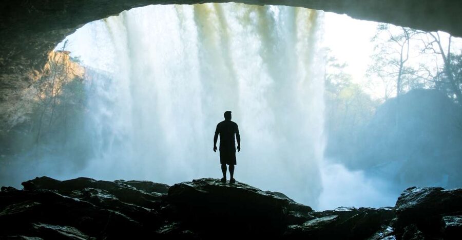 Thrills of Kitulgala - Waterfall abseiling: controlled thrills, not just a stunt