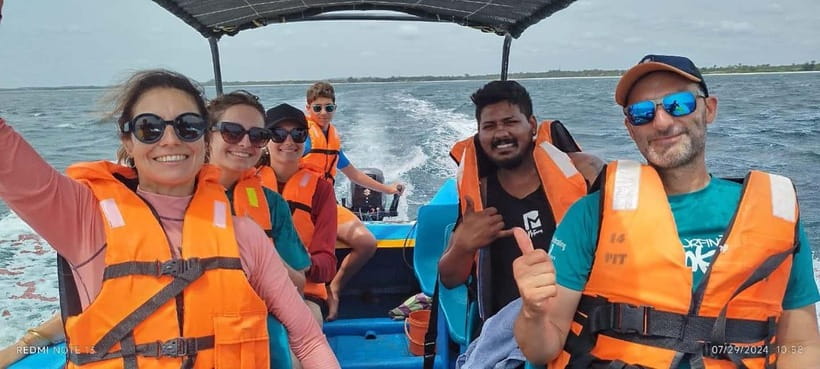 Trincomalee: Dolphin & Whale Watching Boat Tour - Species you might see: dolphins, then maybe whales