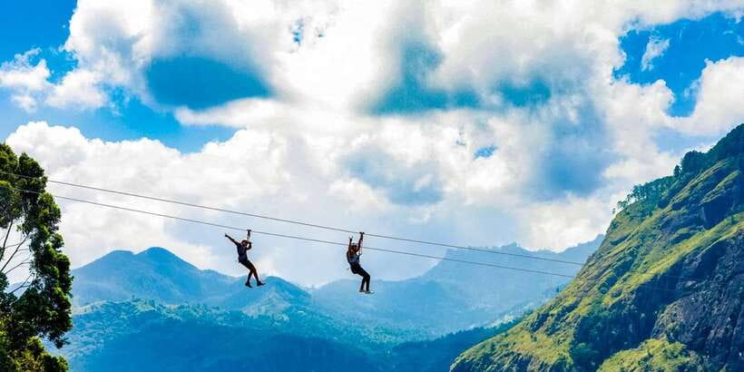 Zip Lining in Ella - Safety Gear and Limits: Age, Height, and Weight Checks