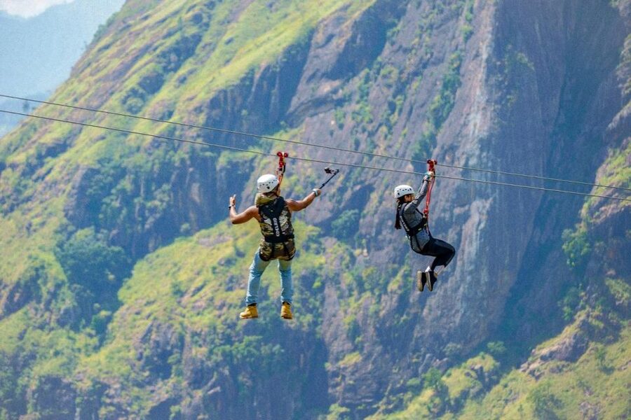 Zip Lining in Ella - On-Site Add-Ons: Photos, Drone Video, and GoPro Rental